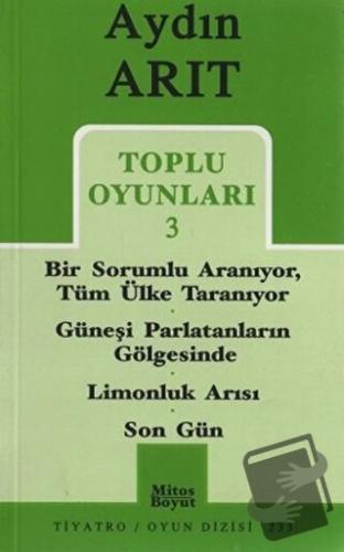 Toplu Oyunları 3 - Bir Sorumlu Aranıyor Tüm Ülke Taranıyor / Güneşi Pa