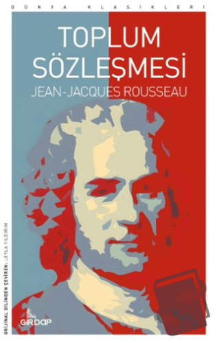 Toplum Sözleşmesi - Jean Jacques Rousseau - Girdap Kitap - Fiyatı - Yo