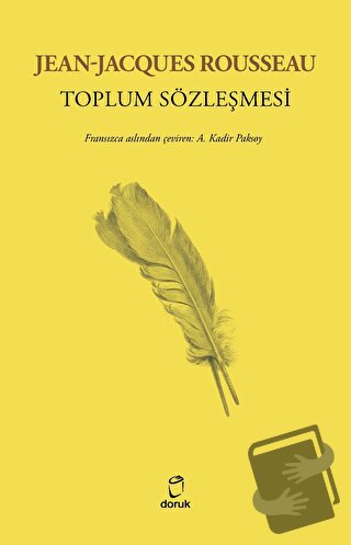 Toplum Sözleşmesi - Jean-Jacques Rousseau - Doruk Yayınları - Fiyatı -