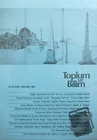 Toplum ve Bilim 51/52 - - Birikim Yayınları - Fiyatı - Yorumları - Sat