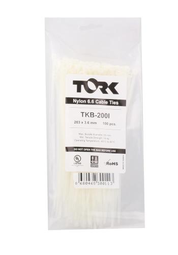 Tork Trk-140-3,5Mm Beyaz 100Lü Kablo Bağı - - Tork - Fiyatı - Yorumlar