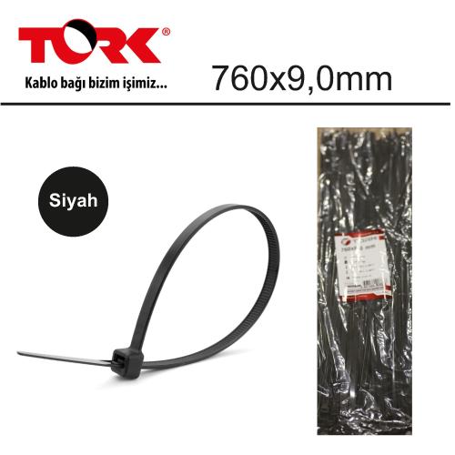 Tork Trk-760-9,0Mm Siyah 100Lü Kablo Bağı - - Tork - Fiyatı - Yorumlar