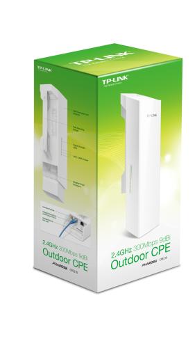 Tp-Link Cpe210 Outdoor 300 Mbps 9Dbi Dış Mekan Access Point - - Tp-Lın