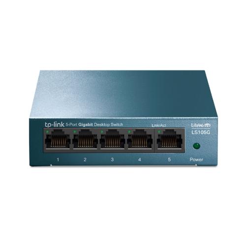 Tp-Link Ls105G 5 Port 10-100-1000 Mbps Switch Metal Kasa - - Tp-Lınk -