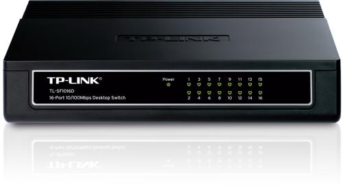 Tp-Link Tl-Sf1016D 16 Port 10-100 Mbps Switch Plastik Kasa - - Tp-Lınk