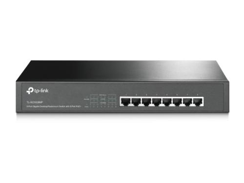 Tp-Link Tl-Sg1008Mp 8 Port Poe+ 10-100-1000 Mbps Switch Çelik Kasa Rac