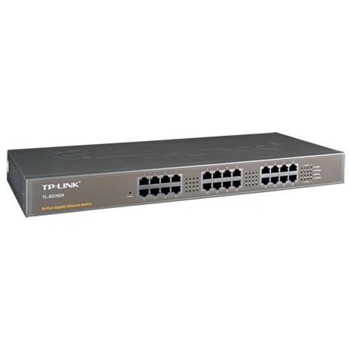 Tp-Link Tl-Sg1024D 24 Port 10-100-1000 Mbps Switch Çelik Kasa Rack Mou