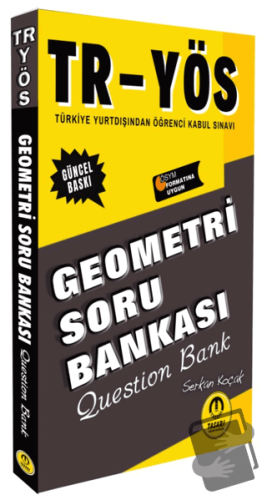 TR YÖS Geometri Soru Bankası - Serkan Koçak - Tasarı Eğitim Yayınları 