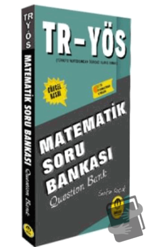 TR YÖS Matematik Soru Bankası - Serkan Koçak - Tasarı Eğitim Yayınları