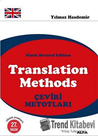 Translation Methods - Yılmaz Hasdemir - Alfa Yayınları - Fiyatı - Yoru