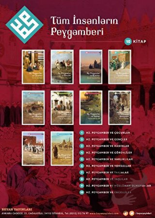 Tüm İnsanların Peygamberi Serisi (10 Kitap) - Adem Apak - Beyan Yayınl