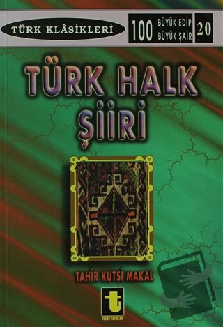 Türk Halk Şiiri, Tahir Kutsi Makal, Toker Yayınları, Fiyatı, Yorumları