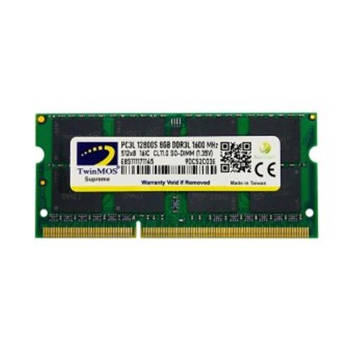 Twinmos 8Gb Ddr3 1600Mhz Cl16 1.35V Low Volt.mdd3L8Gb1600N Notebook Ra