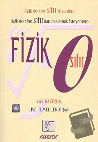 TYT AYT Fizik Sıfır - Alper Öztunç - Karekök Yayıncılık - Fiyatı - Yor