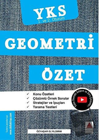 TYT-AYT (YKS 1. ve 2. Oturum) Geometri Özet - Özyaşar Elyıldırım - Del