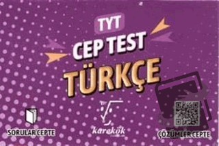 TYT Cep Test Türkçe - Kolektif - Karekök Yayıncılık - Fiyatı - Yorumla