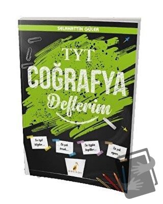 TYT Coğrafya Defterim - Selahattin Güler - Pelikan Tıp Teknik Yayıncıl