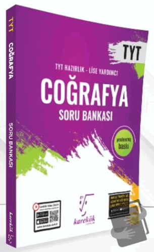 TYT Coğrafya Soru Bankası - Kolektif - Karekök Yayıncılık - Fiyatı - Y