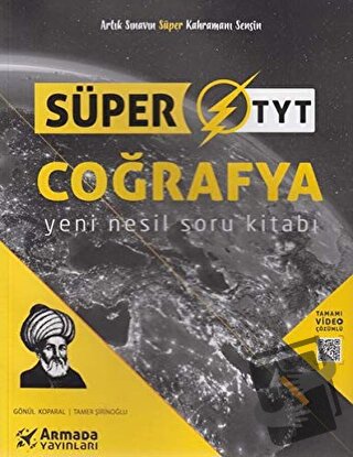 TYT Coğrafya Yeni Nesil Süper Soru Kitabı - Tamer Şirinoğlu - Armada Y