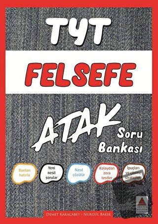 TYT Felsefe Atak Soru Bankası - Demet Karacabey - Delta Kültür Yayınev