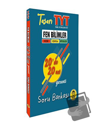 TYT Fen Bilimleri 20'De 20 Net Soru Bankası - Mustafa Tümer - Tasarı E