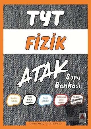 TYT Fizik Atak Soru Bankası - Güven Aykaç - Delta Kültür Yayınevi - Fi