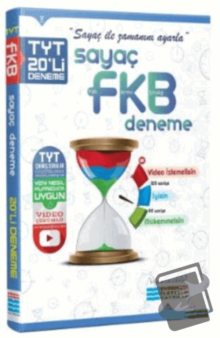 TYT Fizik Kimya Biyoloji FKB Sayaç Video Çözümlü 20'li Deneme - Kolekt