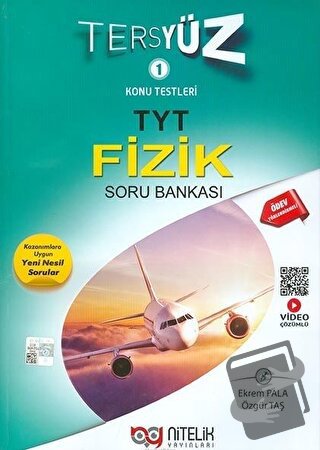 TYT Fizik Tersyüz Soru Kitabı - Ekrem Pala - Nitelik Yayınları - Fiyat