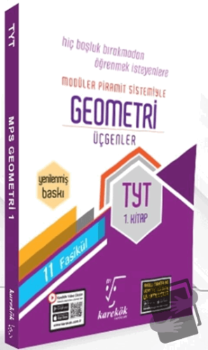 TYT Geometri Üçgenler 1. Kitap MPS 11 Fasikül - Kolektif - Karekök Yay