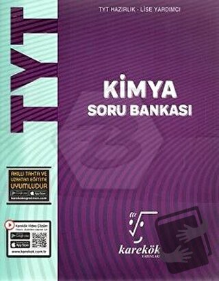 TYT Kimya Soru Bankası - Kolektif - Karekök Yayıncılık - Fiyatı - Yoru