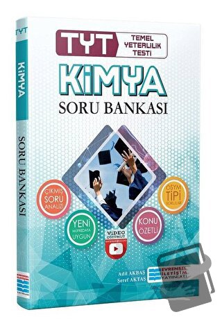 TYT Kimya Video Çözümlü Soru Bankası - Adil Akbaş - Evrensel İletişim 