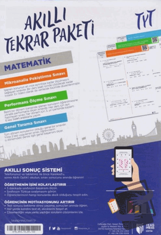 TYT Matematik Akıllı Tekrar Paketleri - Kolektif - Teas Press - Fiyatı