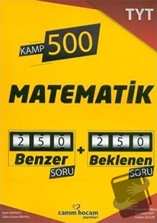 TYT Matematik Kamp 500 Deneme - Kolektif - Canım Hocam Yayınları - Fiy