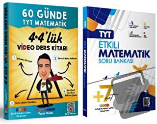 TYT Matematik Soru Bankası ve 60 Günde TYT Matematik Video Ders Kitabı