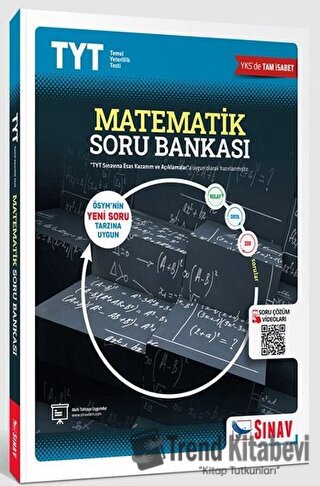 TYT Matematik Soru Bankası, Kolektif, Sınav Yayınları, Fiyatı, Yorumla