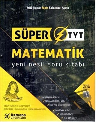 TYT Matematik Süper Soru Kitabı - Özgür Tazecan - Armada Yayınları - F