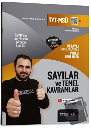 2024 TYT MSÜ Sayılar ve Temel Kavramlar Konu Anlatımlı Video Ders Notu