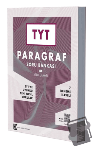 TYT Paragraf Soru Bankası - Kolektif - Kitap Vadisi Yayınları - Fiyatı