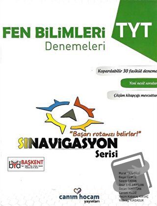 TYT Sınavigasyon Serisi Fen Bilimleri Koparılabilir 30 Fasikül Deneme 