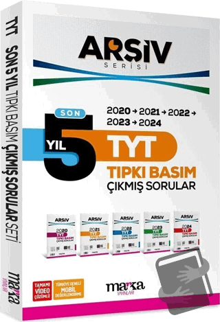 TYT Son 5 Yıl Arşiv Serisi Tıpkı Basım Fasikül Fasikül Çıkmış Sorular 