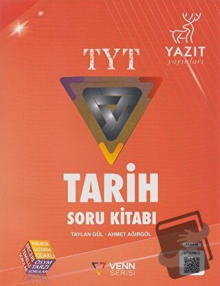 TYT Tarih Soru Kitabı Venn Serisi - Ahmet Ağırgöl - Yazıt Yayıncılık -