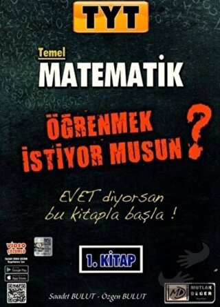 TYT Temel Matematik Video Çözümlü Soru Bankası 1. Kitap - Özgen Bulut 