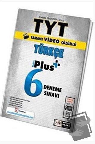 TYT Türkçe 6 Plus Video Çözümlü Deneme - Kolektif - Mutlak Değer Yayın