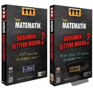 TYT Video Çözümlü Matematik Öğrenmek İstiyor musun? (2 Kitap Takım) - 