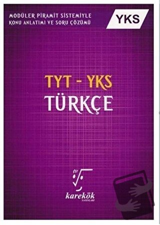 TYT YKS Türkçe Konu Anlatımı - Kolektif - Karekök Yayıncılık - Fiyatı 