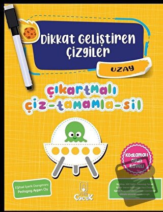 Uzay - Dikkat Geliştiren Çizgiler - Kolektif - Floki Çocuk - Fiyatı - 