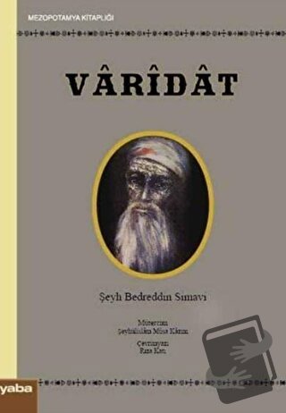 Varidat - Şeyh Bedrettin Simavi - Yaba Yayınları - Fiyatı - Yorumları 