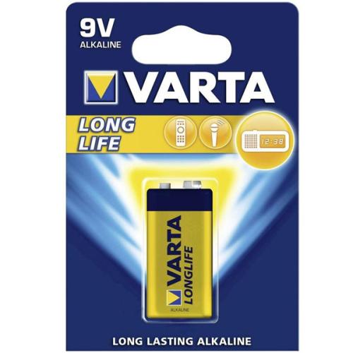 Varta Alkalin 9 Volt Pil Long Life Extra 9 V - - Varta - Fiyatı - Yoru