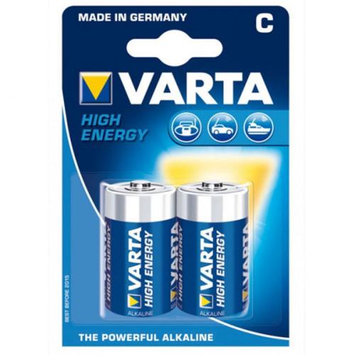 Varta Alkalin Orta Boy Pil C High Energy 2 Li - - Varta - Fiyatı - Yor