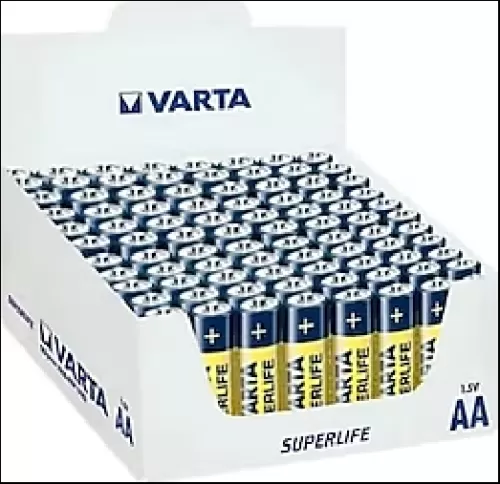 Varta Çinko Shrink İnce Pil 2 Li 9442 2003 101 352 - 30'lu Paket - - V